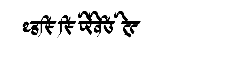 font preview of AMS Calligraphy 3 Regular