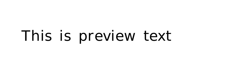 font preview of Chandas Regular
