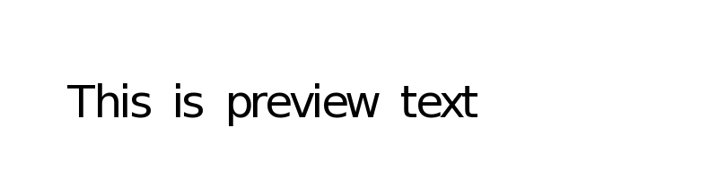 font preview of Kalimati Regular