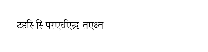 font preview of Shivaji01 Normal